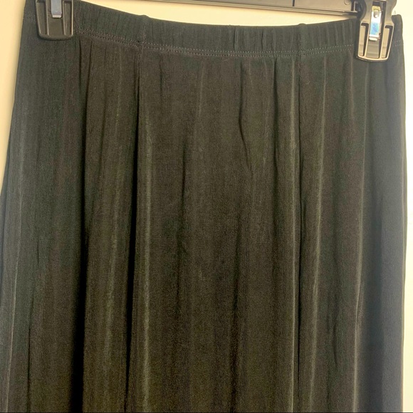 Birch Hill maxi black stretchy A line ladies skirt - Small - Picture 4 of 7